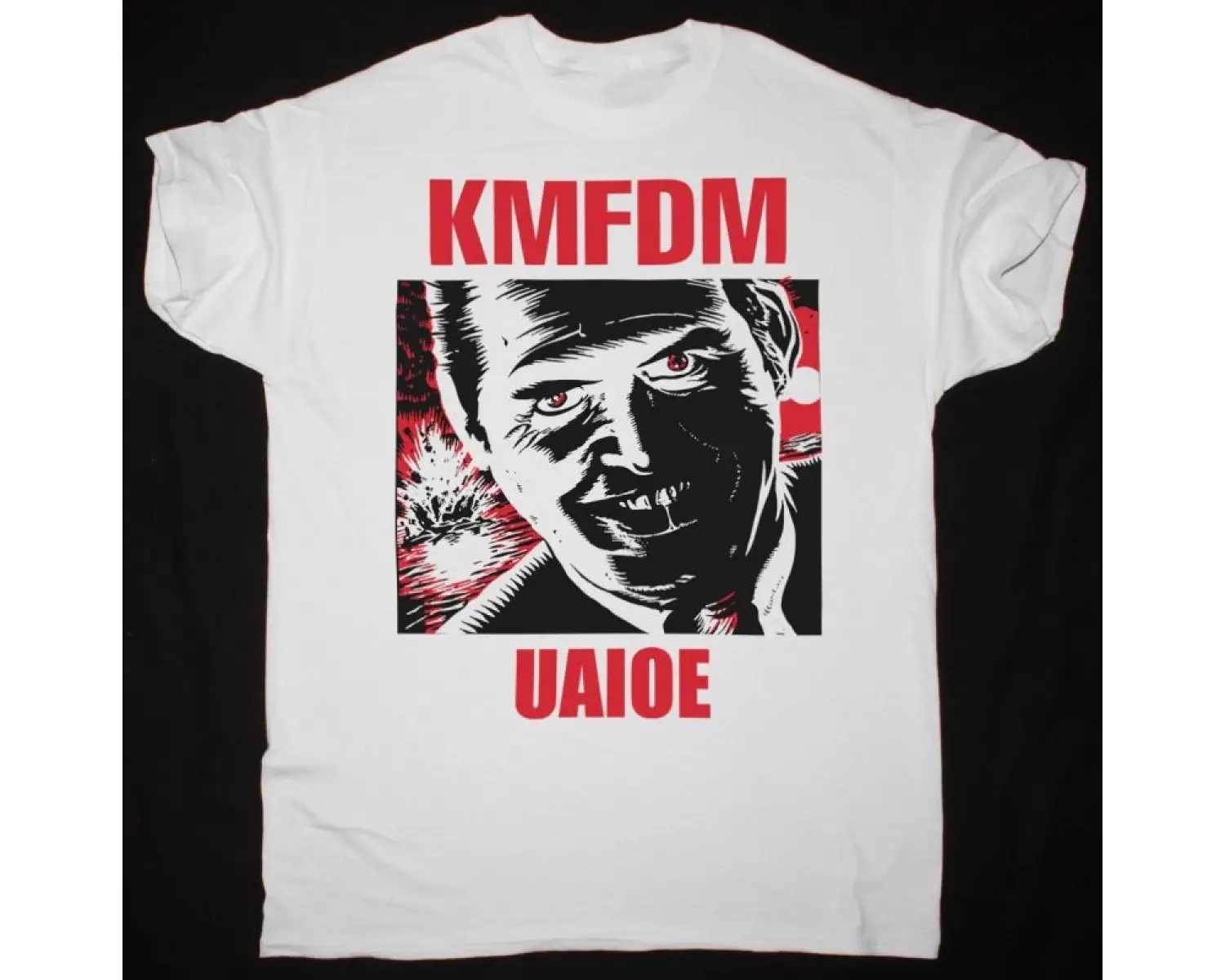 BRUJERIA RAZA ODIADA NEW BLACK T-SHIRT ÖN VE ARAKA BASKILI