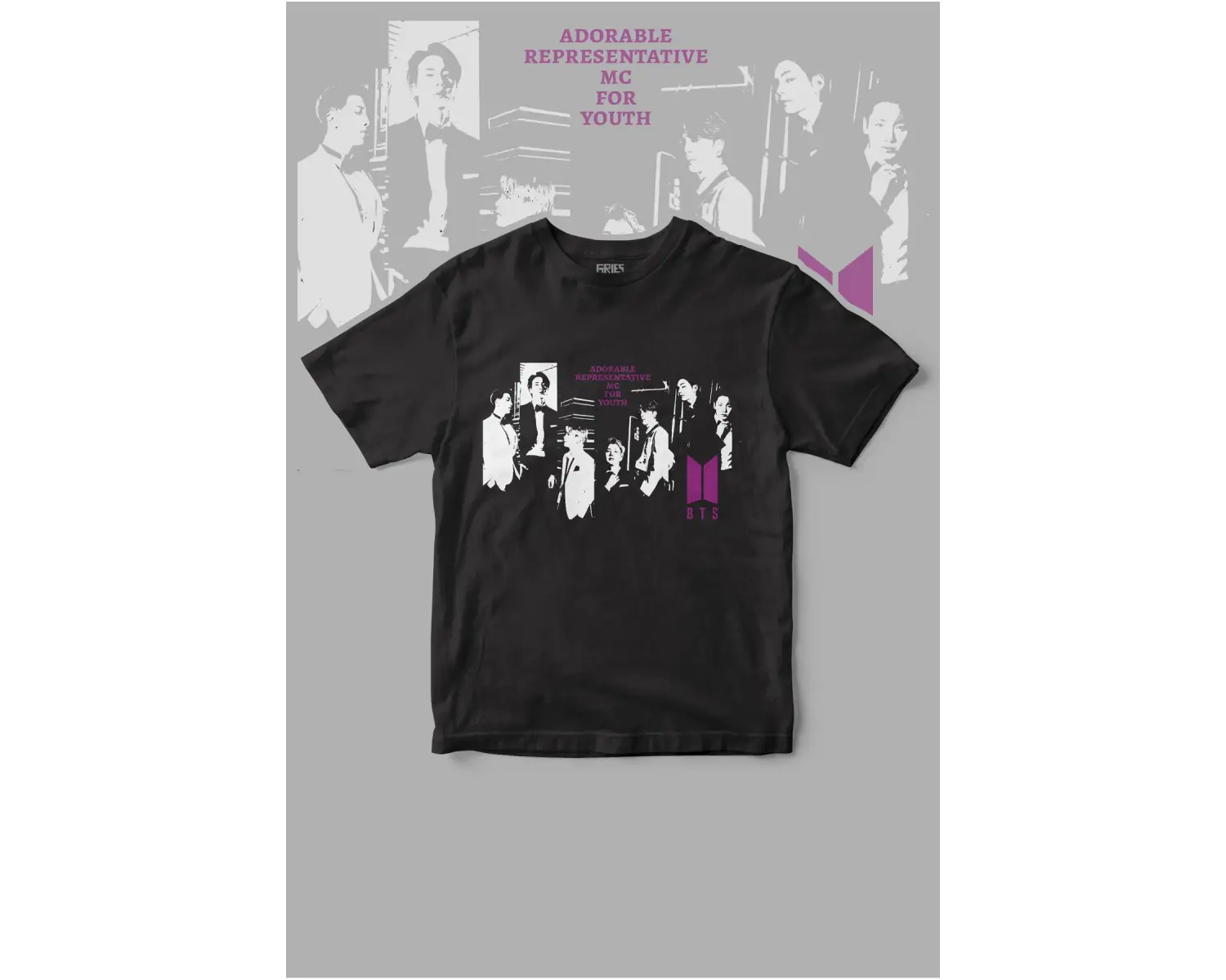Bts Army Özel Tasarım Baskılı Tişört