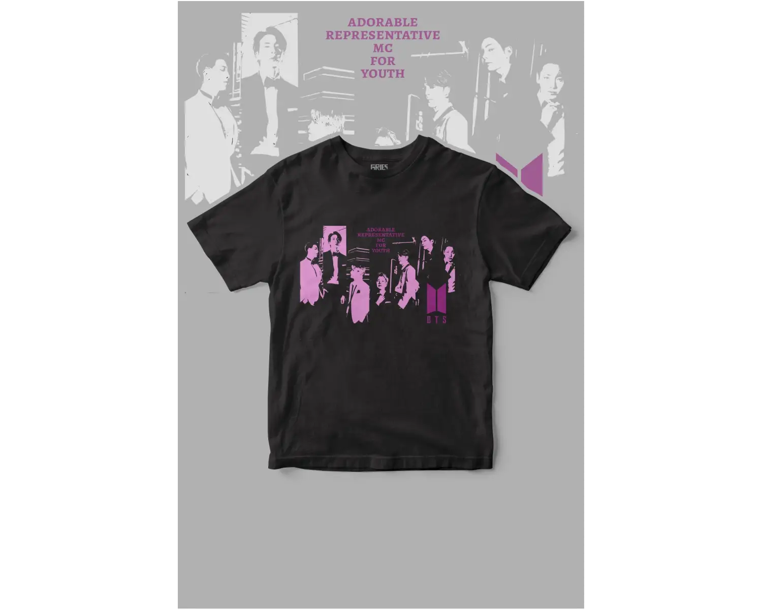 Bts Army Özel Tasarım Baskılı Tişört