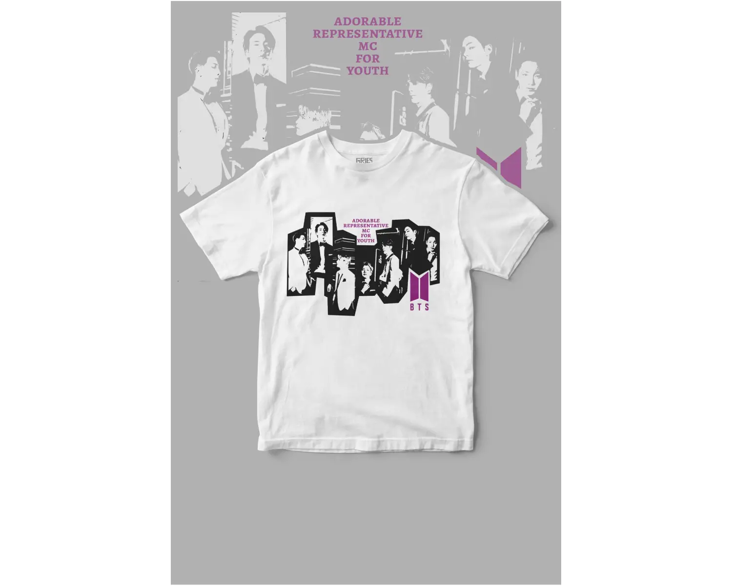 Bts Army Özel Tasarım Baskılı Tişört