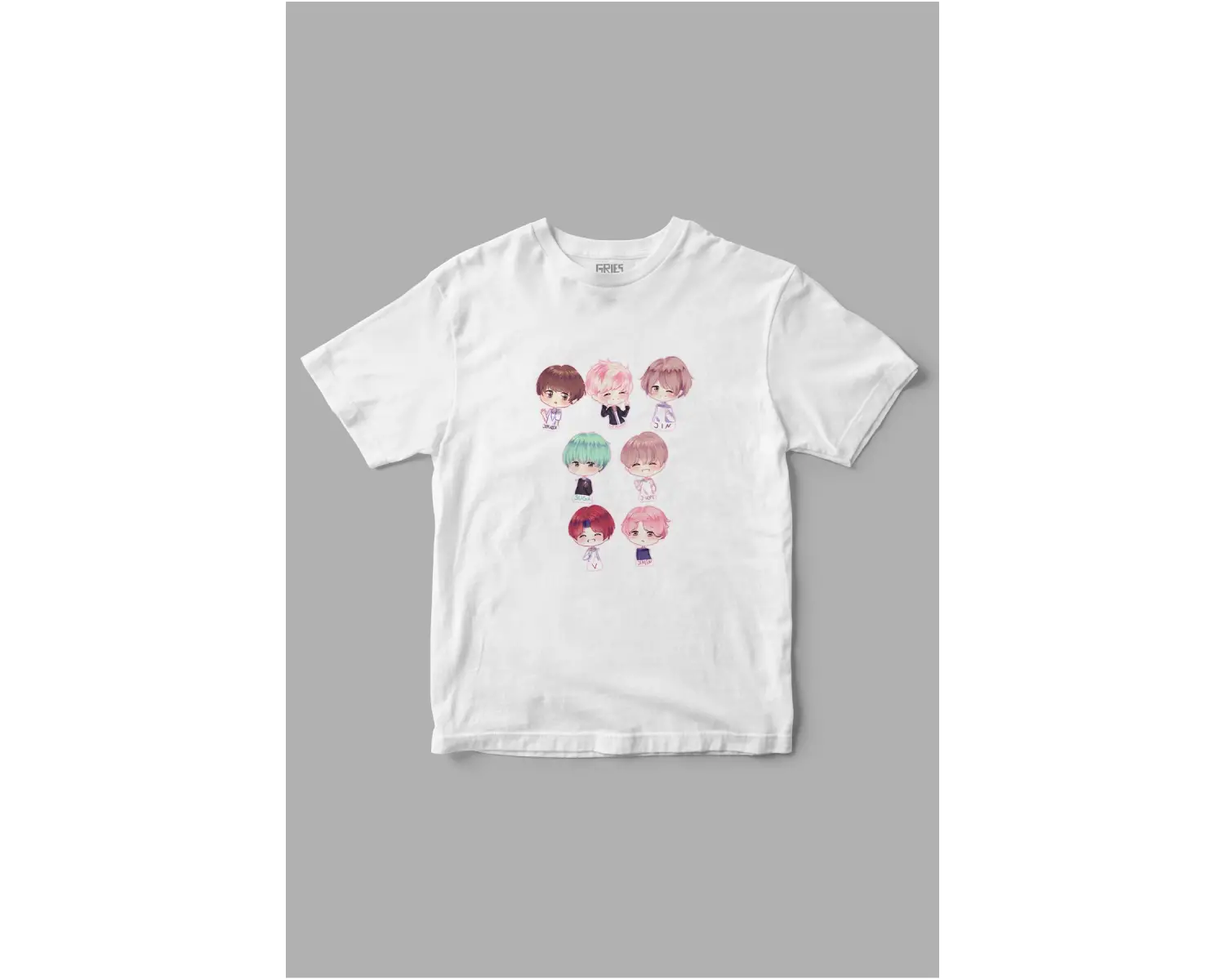 Bts Family Baskılı Tişört