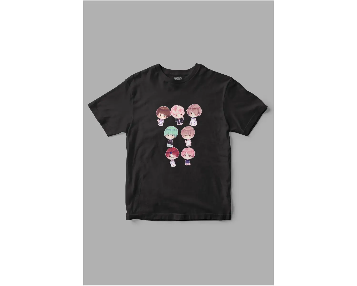 Bts Family Baskılı Tişört