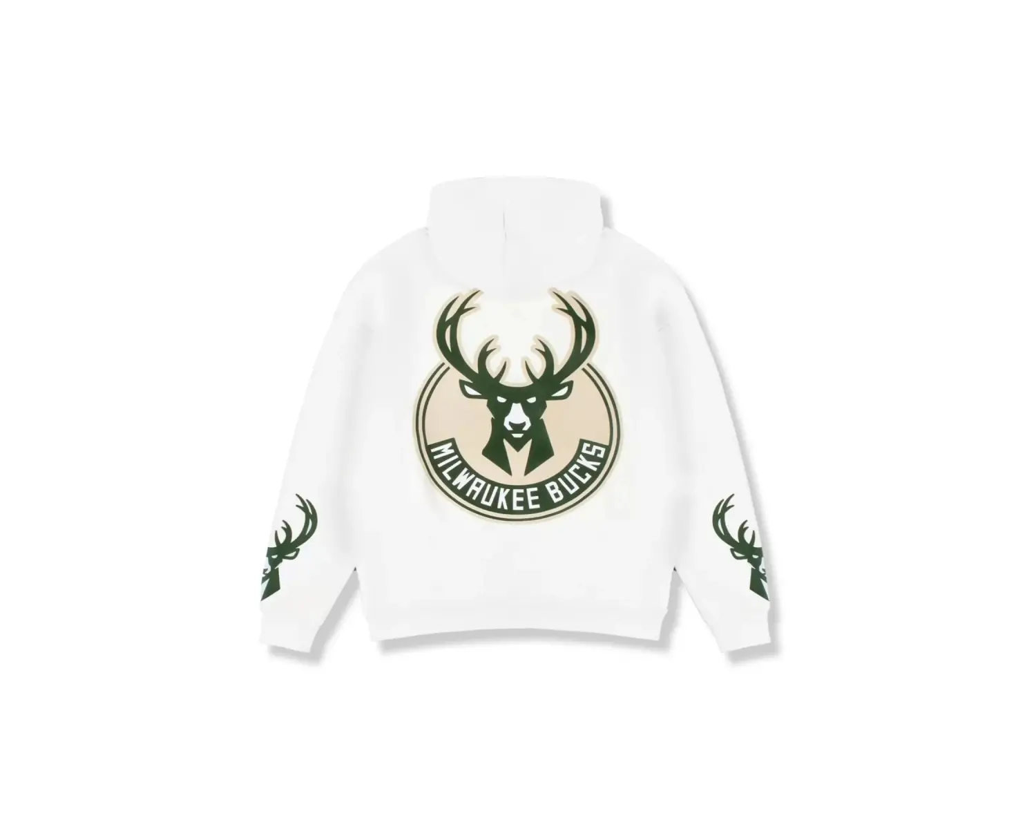 Bucks Sırt Baskılı Ekru Oversize Unisex