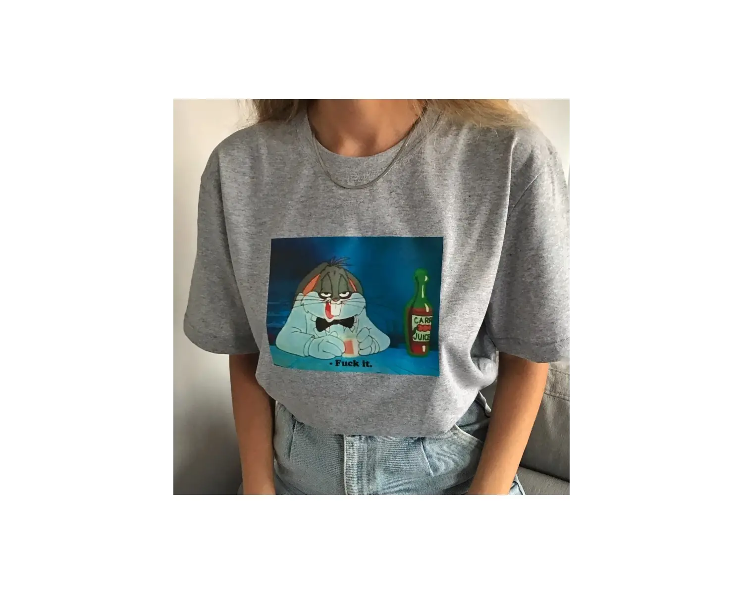Bugs Bunny - T-shirt Beyaz