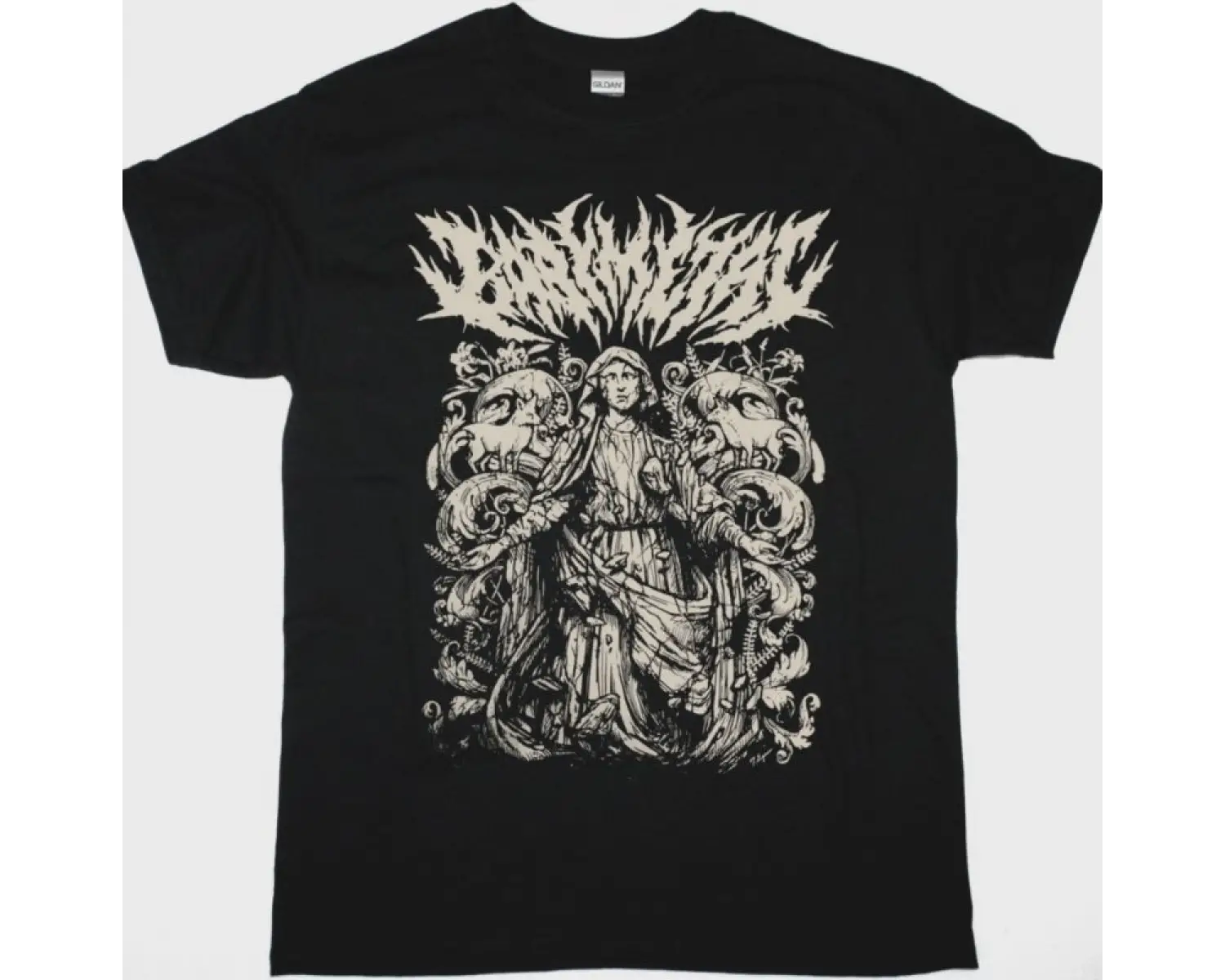 BULLDOZER THE FINAL SEPARATION 1986 NEW BLACK T-SHIRT ÖN VE ARAKA BASKILI
