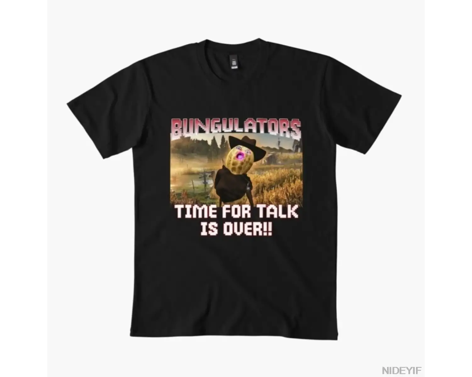 Burnt Peanut Bungulators Time T-shirt Erkekler Kadınlar Için % 100% Pamuk T Shirt Kısa Kollu