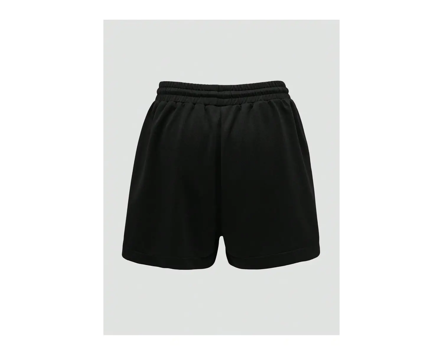 Butterfly Print Drawstring Waist Drawstring Waist Şort