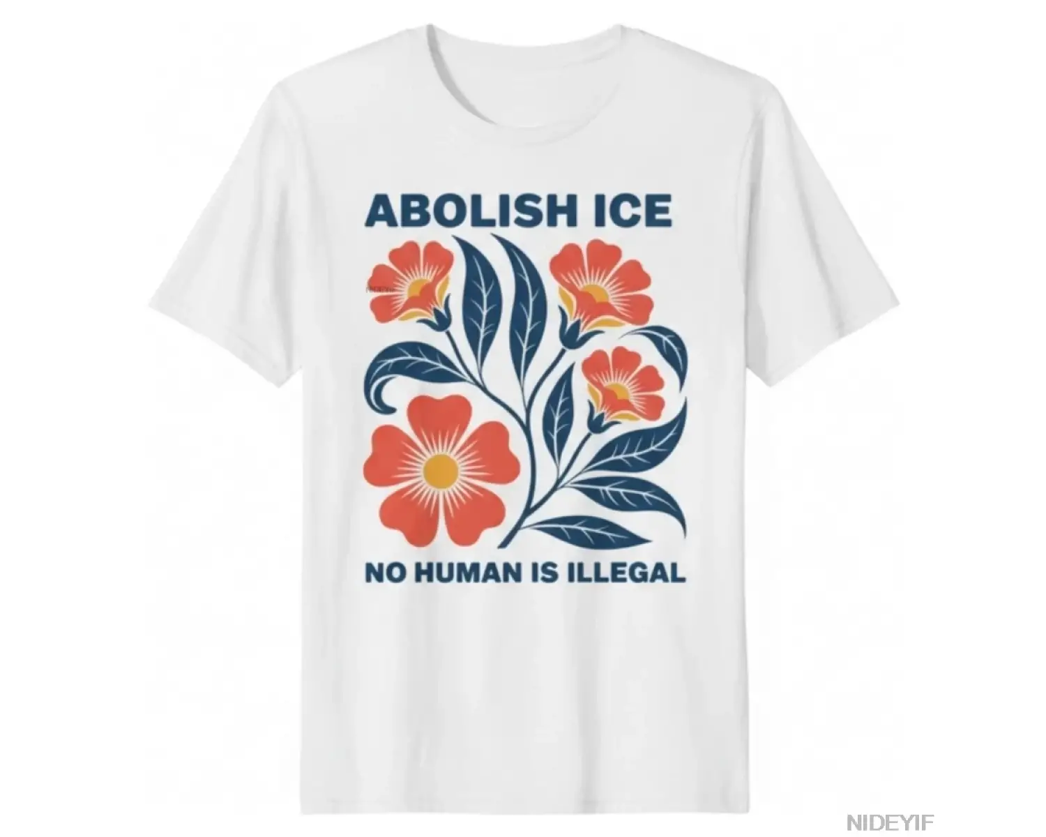 Buzun Yasası Açılmış Olsun İnsan Yasası Olmasın, Göçmenlik Hakkı Tişörtü Erkekler Kadınlar iç