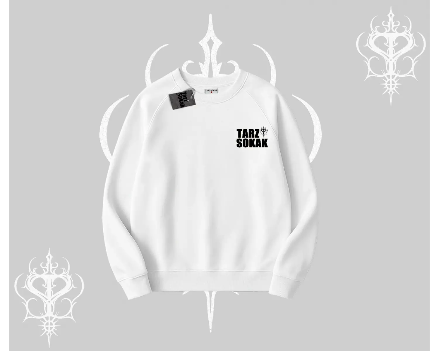 Cafe - Butik - Galeri vb işyerlerine  UNİSEX Biskilet Sweatshirt