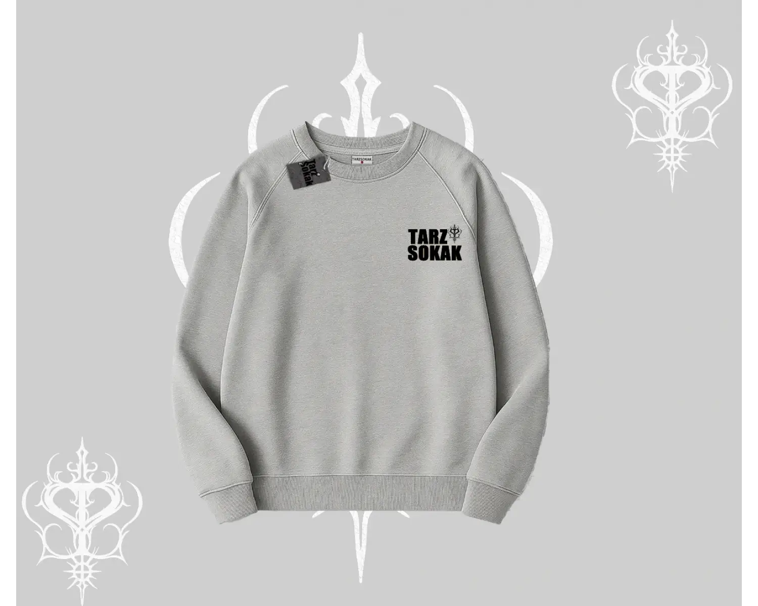 Cafe - Butik - Galeri vb işyerlerine  UNİSEX Biskilet Sweatshirt