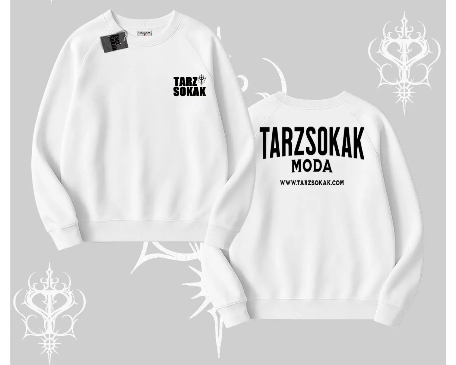 Cafe - Butik - Galeri vb işyerlerine  UNİSEX Biskilet Sweatshirt