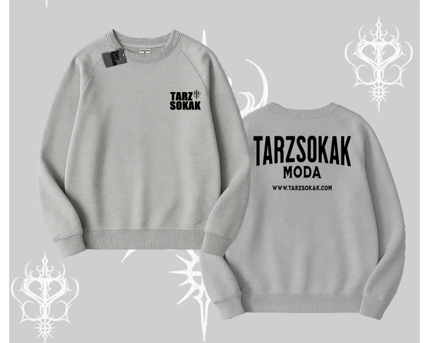 Cafe - Butik - Galeri vb işyerlerine  UNİSEX Biskilet Sweatshirt