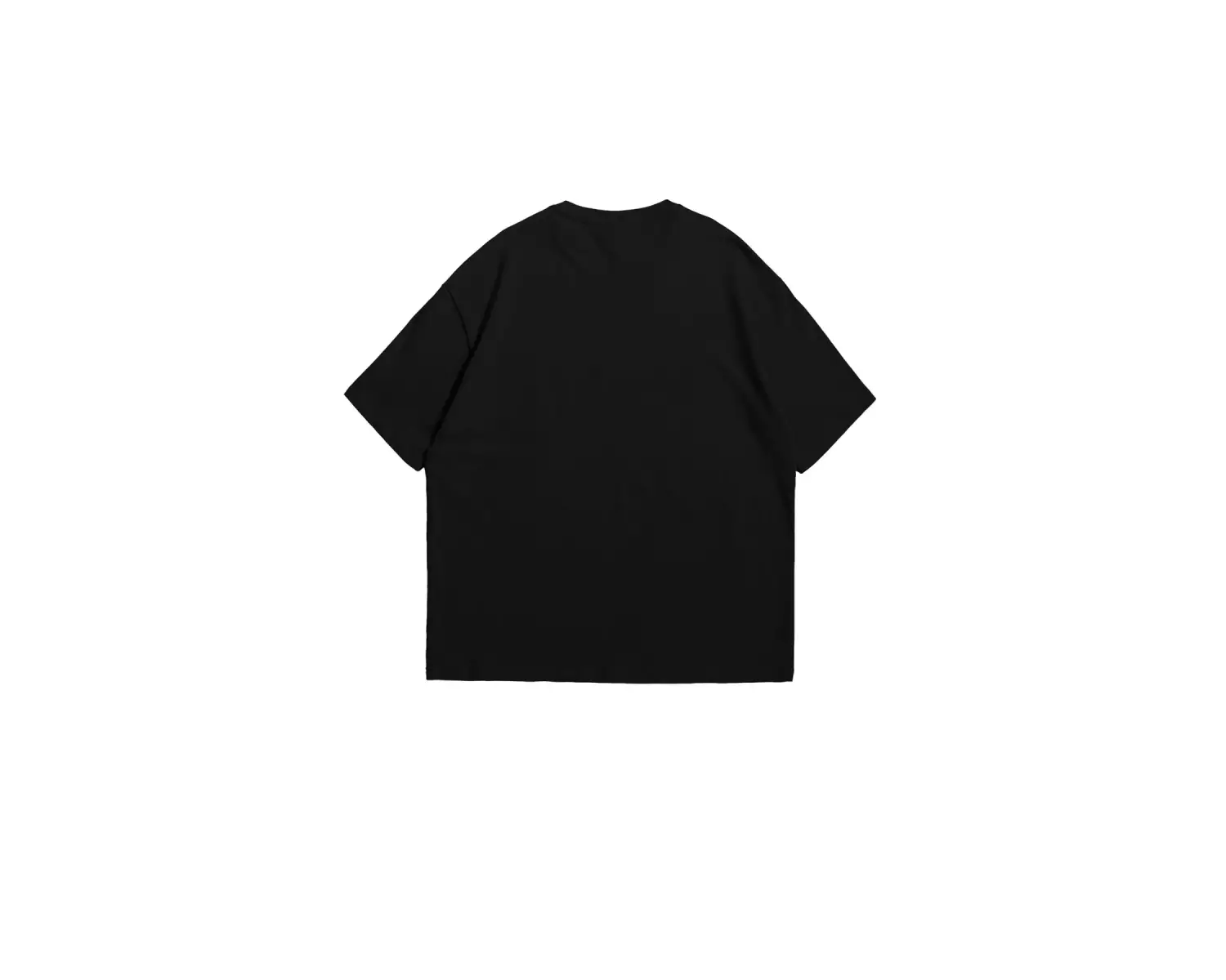 Call Me Baskılı Oversize Unisex Siyah