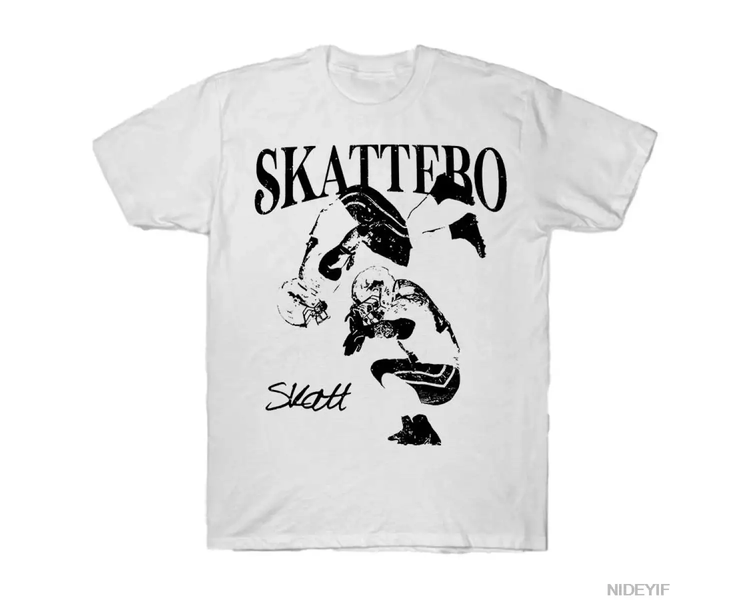 Cam Skattebo Erkek Kadın Tişörtü %100 Pamuklu Tişörtler Kısa Kollu Üstler J80