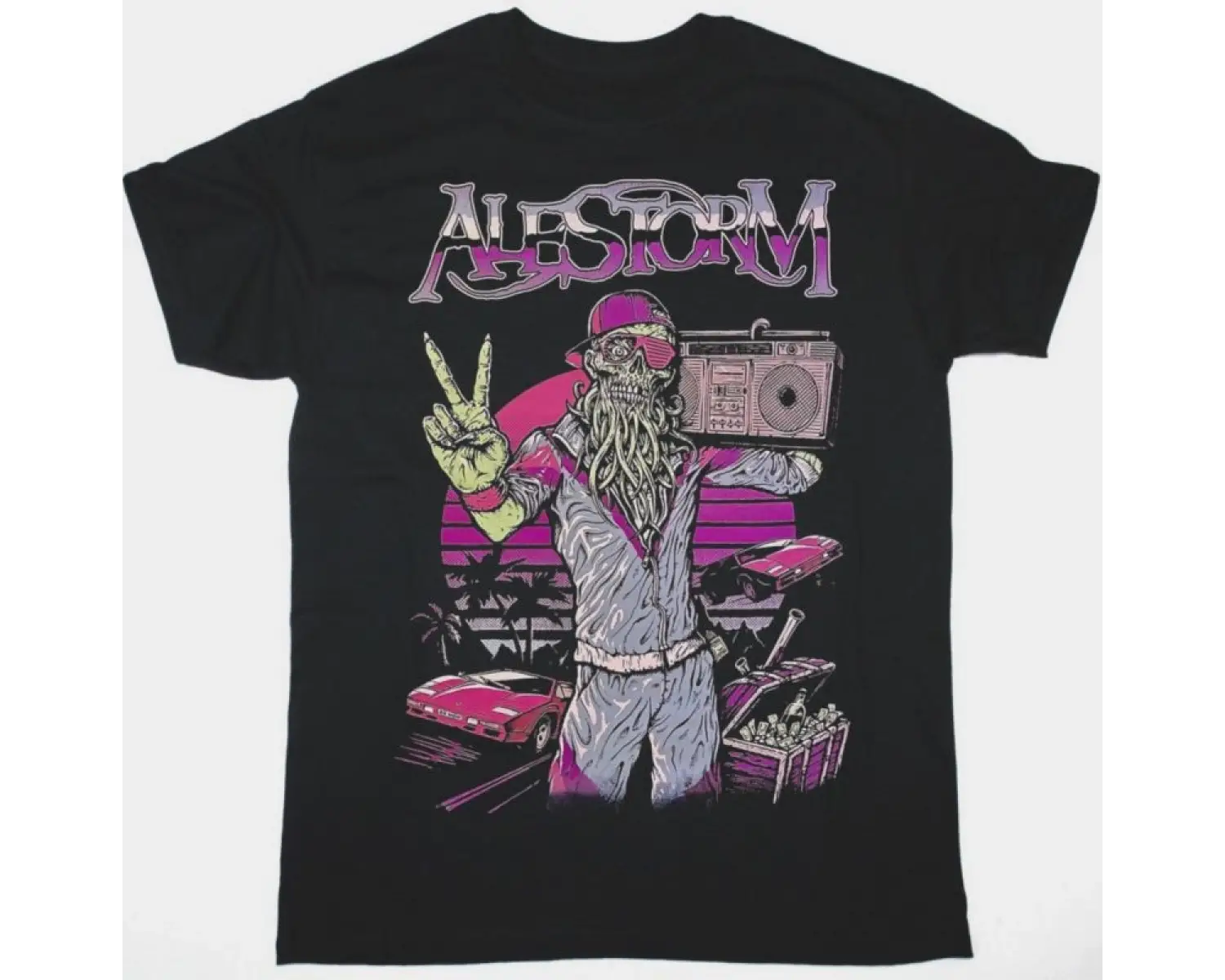 CANCER DEATH SHALL RISE 1991 NEW BLACK T-SHIRT ÖN VE ARAKA BASKILI