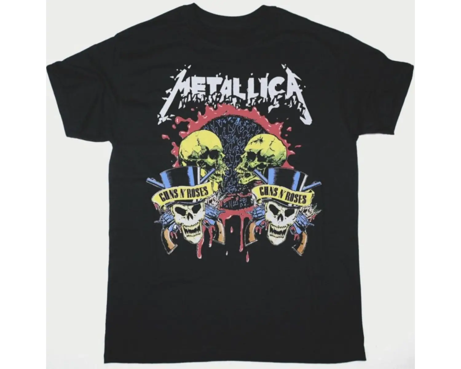 CANNIBAL CORPSE LIVE CANNIBALISM NEW BLACK T-SHIRT ÖN VE ARAKA BASKILI