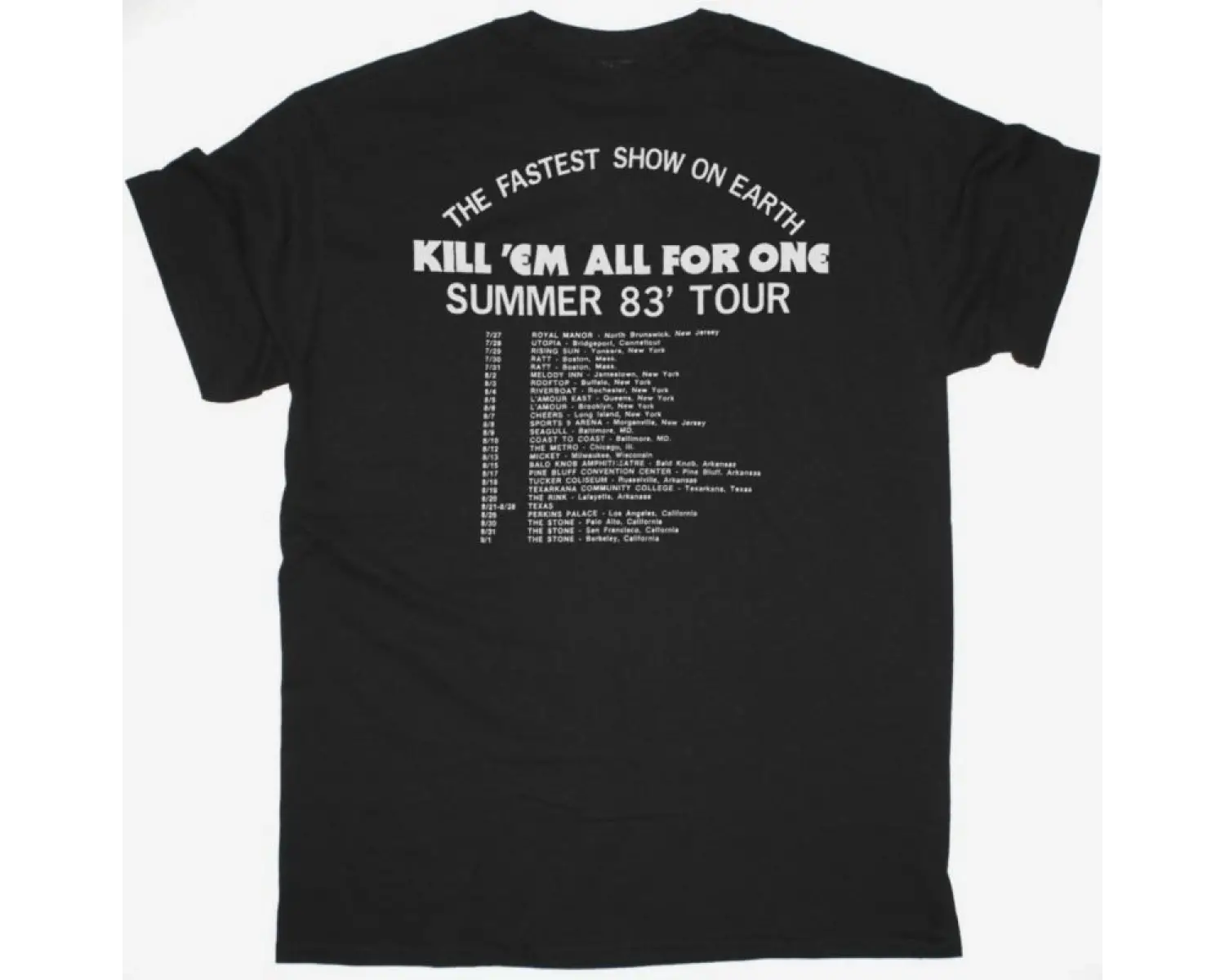 CANNIBAL CORPSE SHACKLED SKELETON NEW BLACK T-SHIRT ÖN VE ARAKA BASKILI