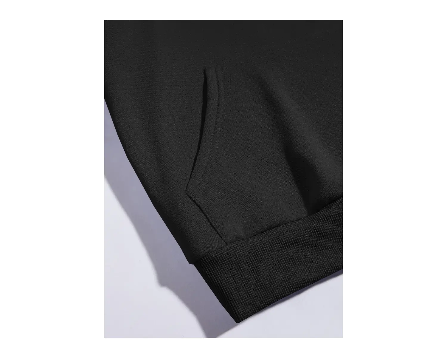 Car & Letter Graphic Drawstring Lined Hoodie Siyah