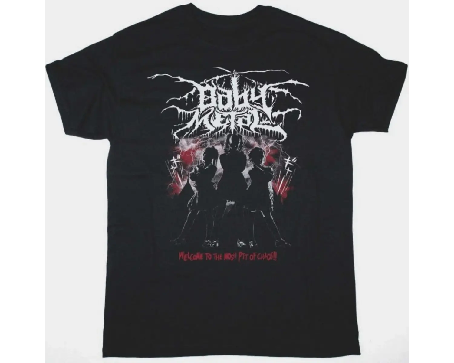 CARNIFEX LIBERTY NEW BLACK T-SHIRT ÖN VE ARAKA BASKILI
