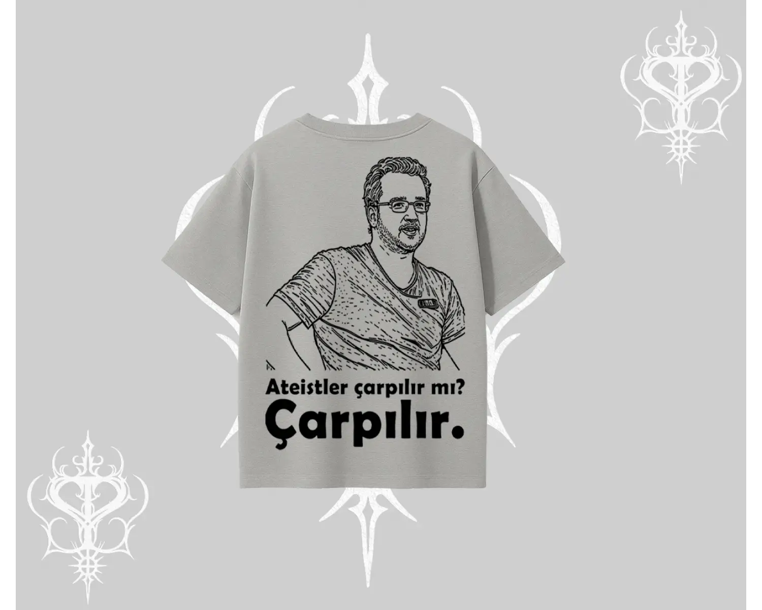 Çarpılır mı? Çarpılmıştır. Oversize Tshirt