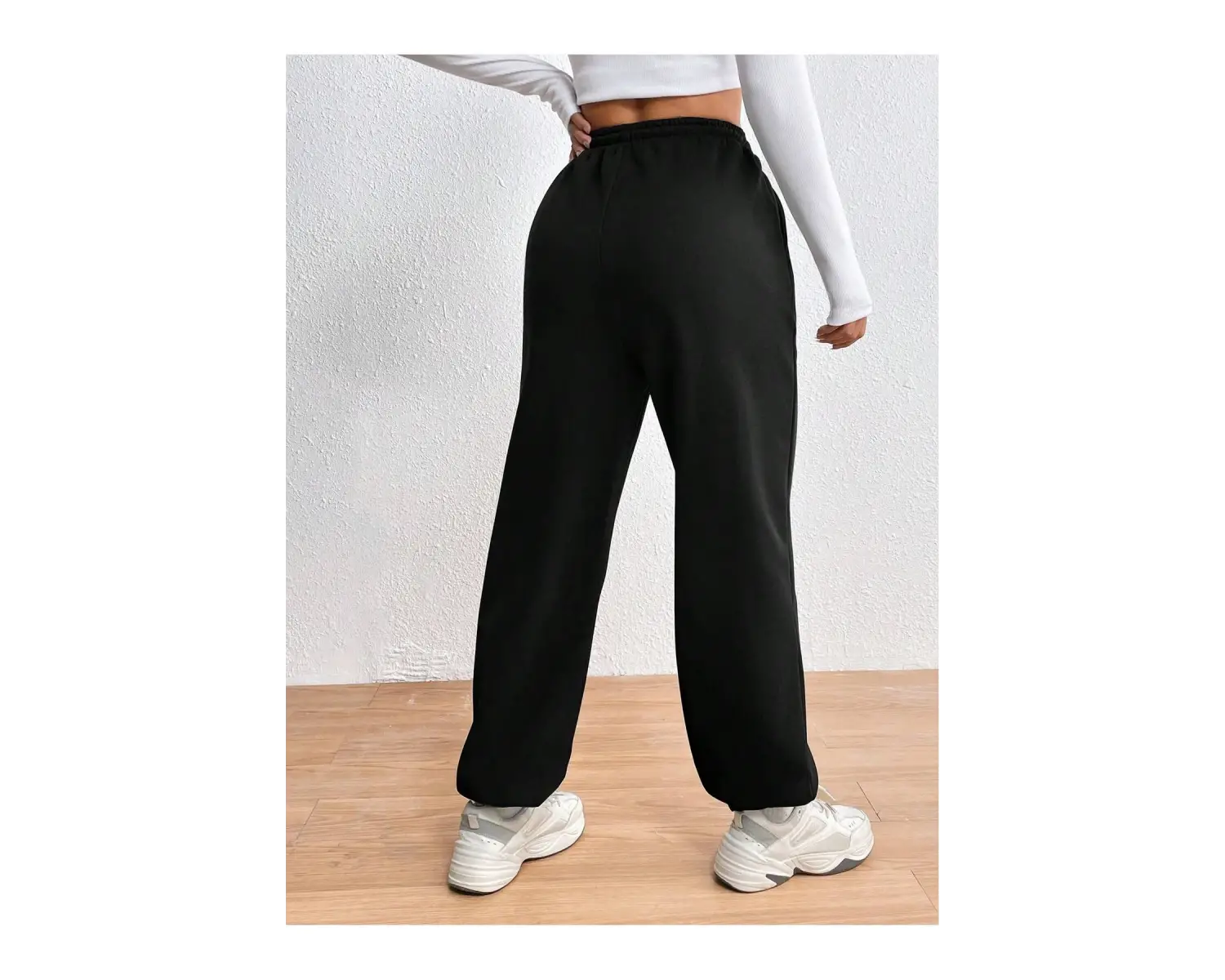 Cartoon & Graphic Drawstring Waist 4 Mevsim Eşofman