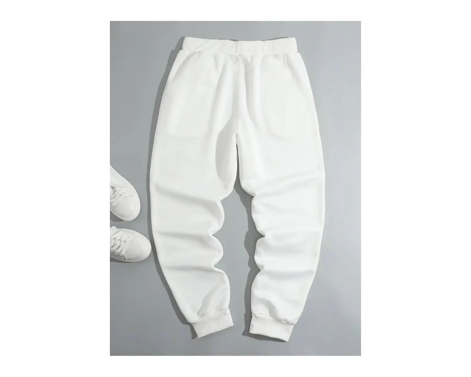 Cartoon & Slogan Graphic Drawstring Waist Eşofman Altı