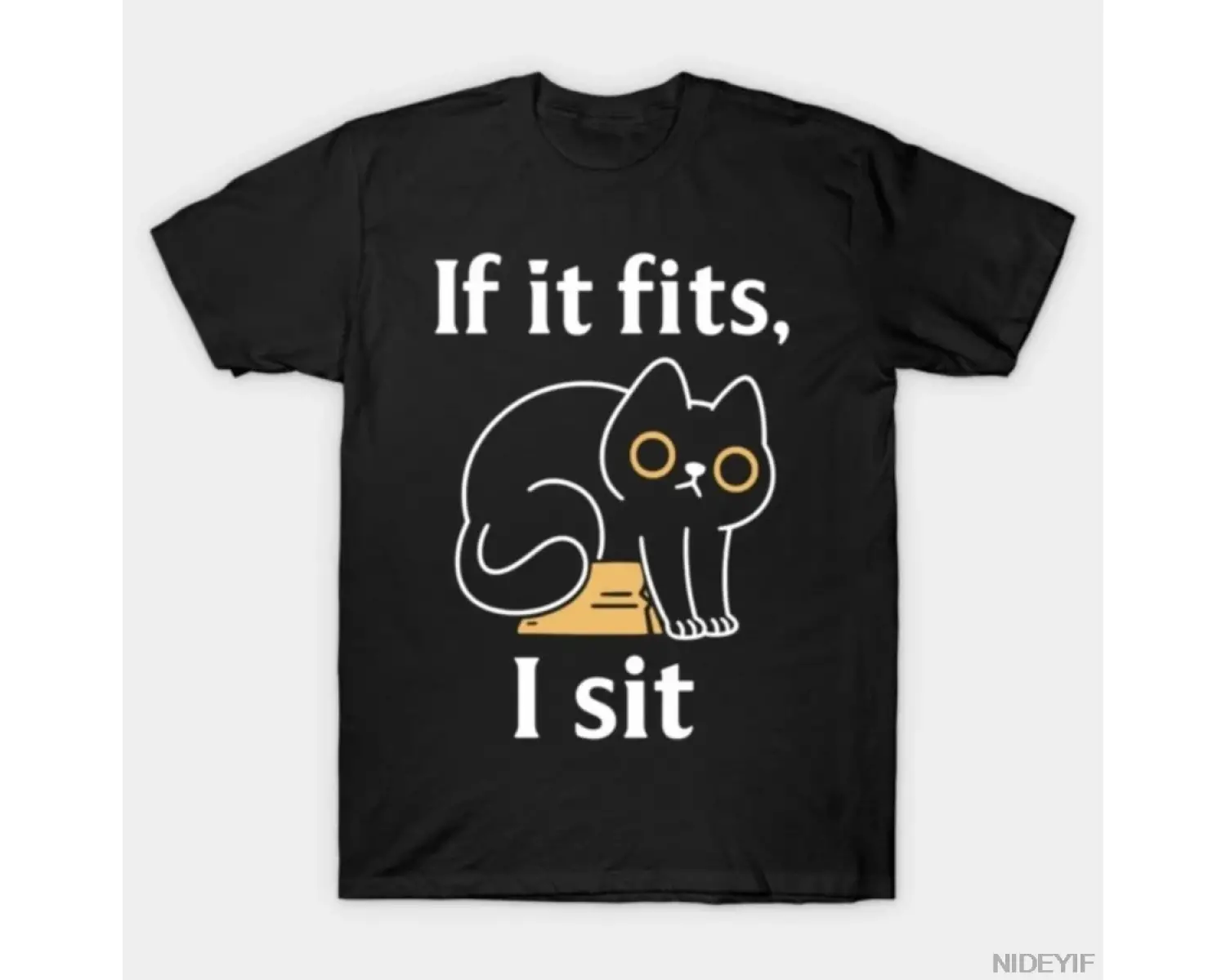 Cat Logic in Action Erkek Kadın Tişörtü %100 Pamuklu Tişörtler Kısa Kollu Üstler 0202-3