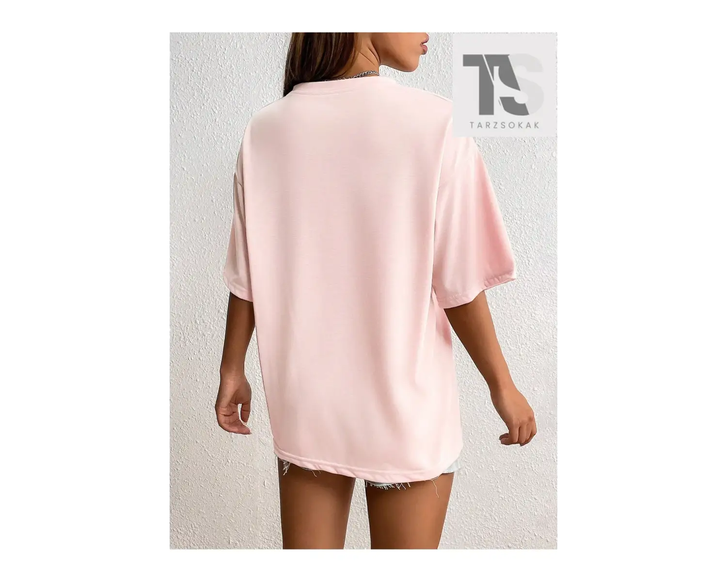 Catsneeze Goth Sloganı Kafatası Grafikli Drop Omuz Tişörtü