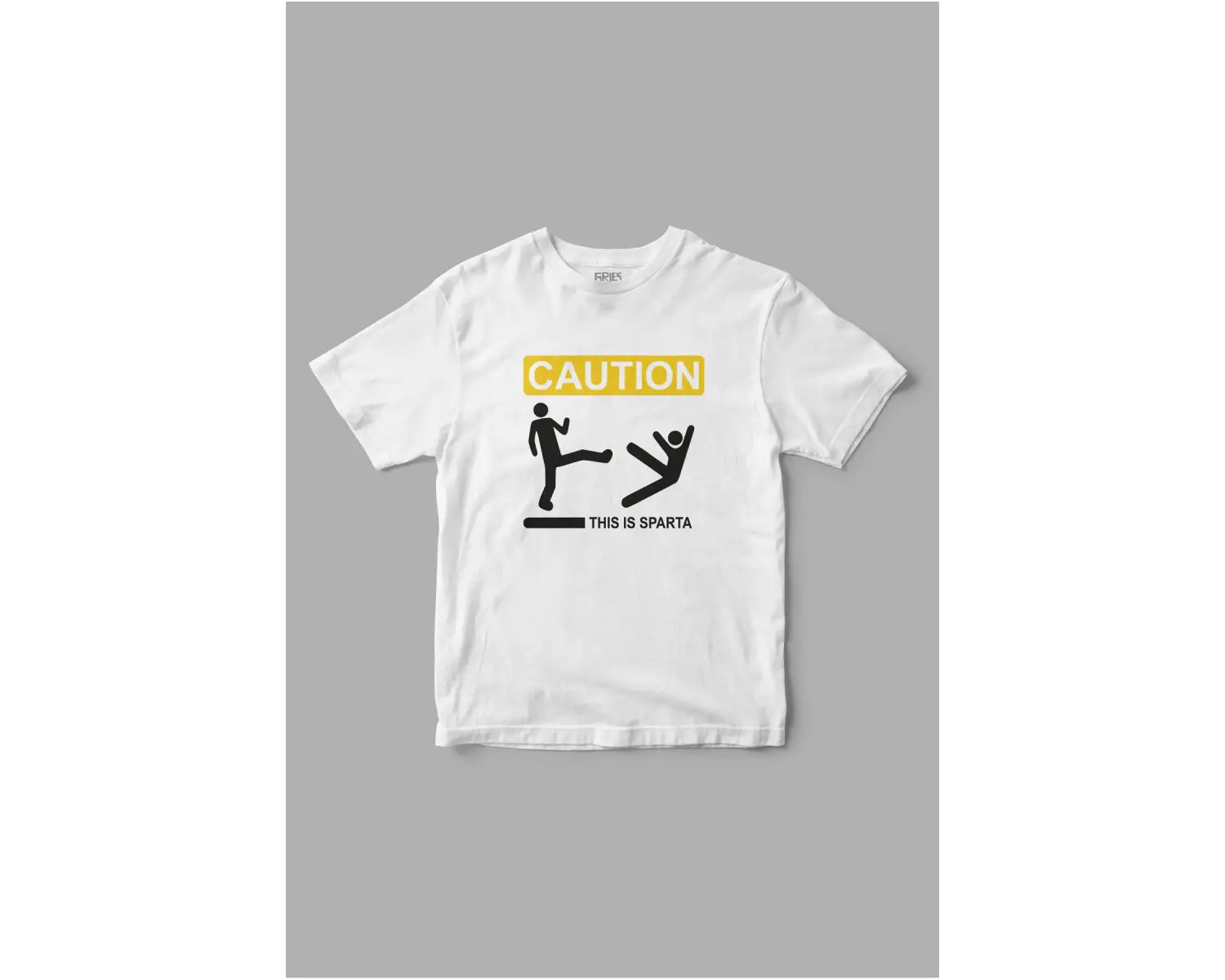 Cautıon This is Sparta 300 Spartalı Baskılı Tişört