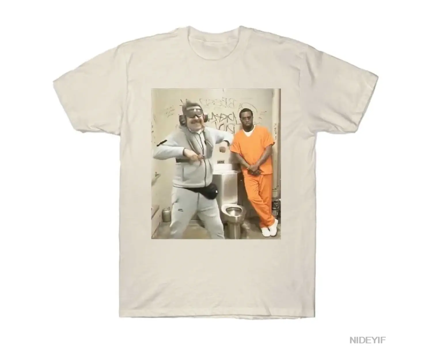 Cellmate Meme Komik T-shirt Erkekler Kadınlar Için % 100% Pamuk T Shirt Kısa Kollu Üstler J11