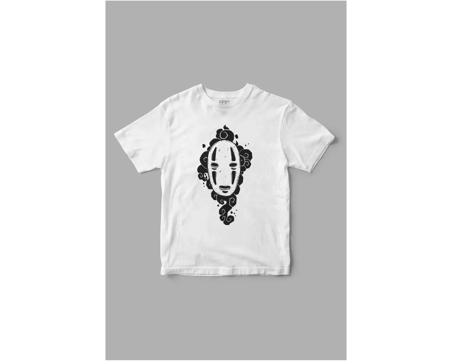 Chihiro Ghost No Face Baskılı Tişört