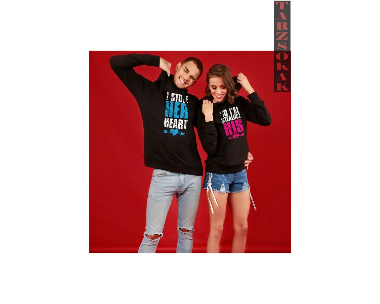 Çift Sevgili Kombinleri Couple Clothing Yeni Sezon 2 Adet