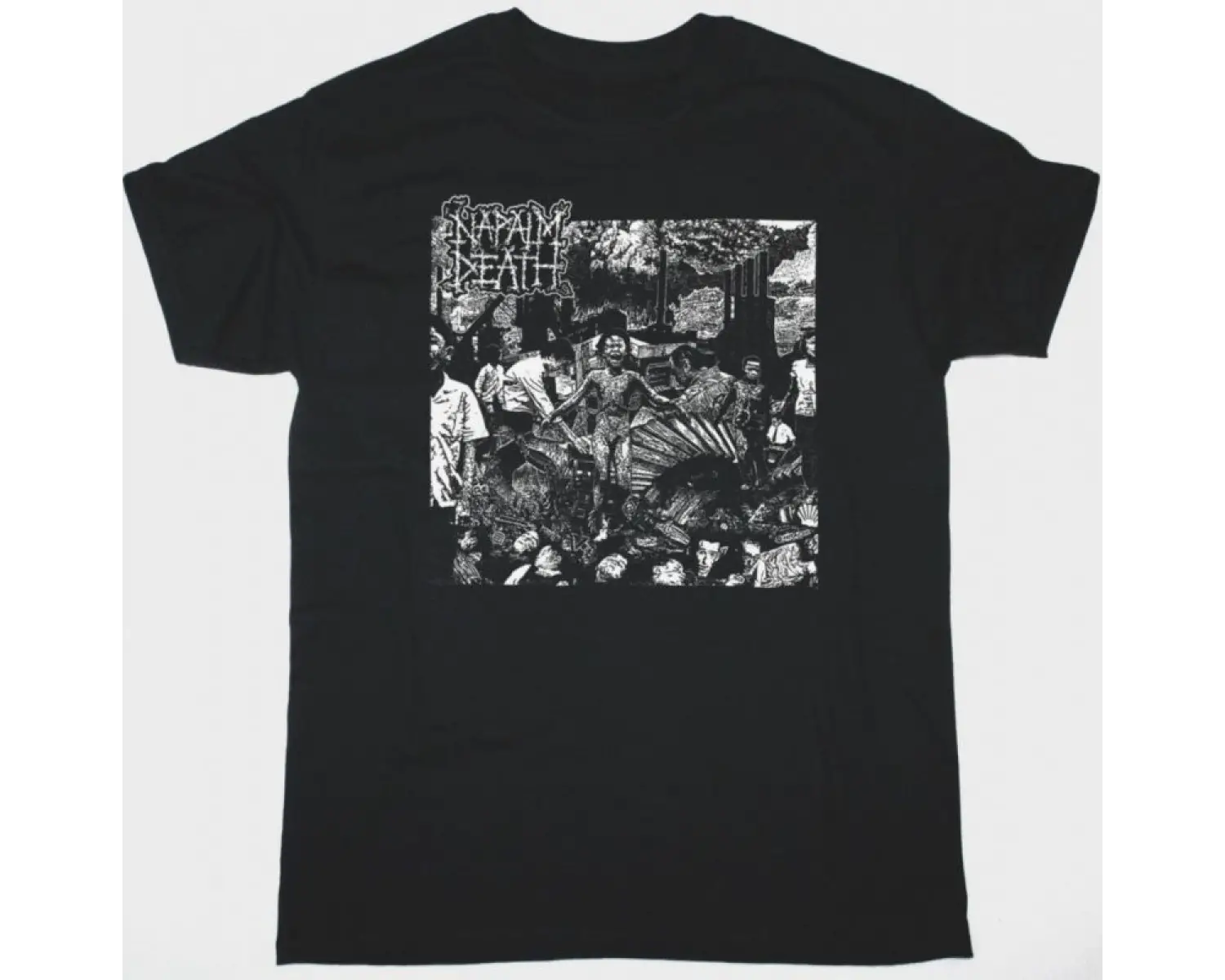 CINDERELLA BAND NEW BLACK T-SHIRT ÖN BASKILI