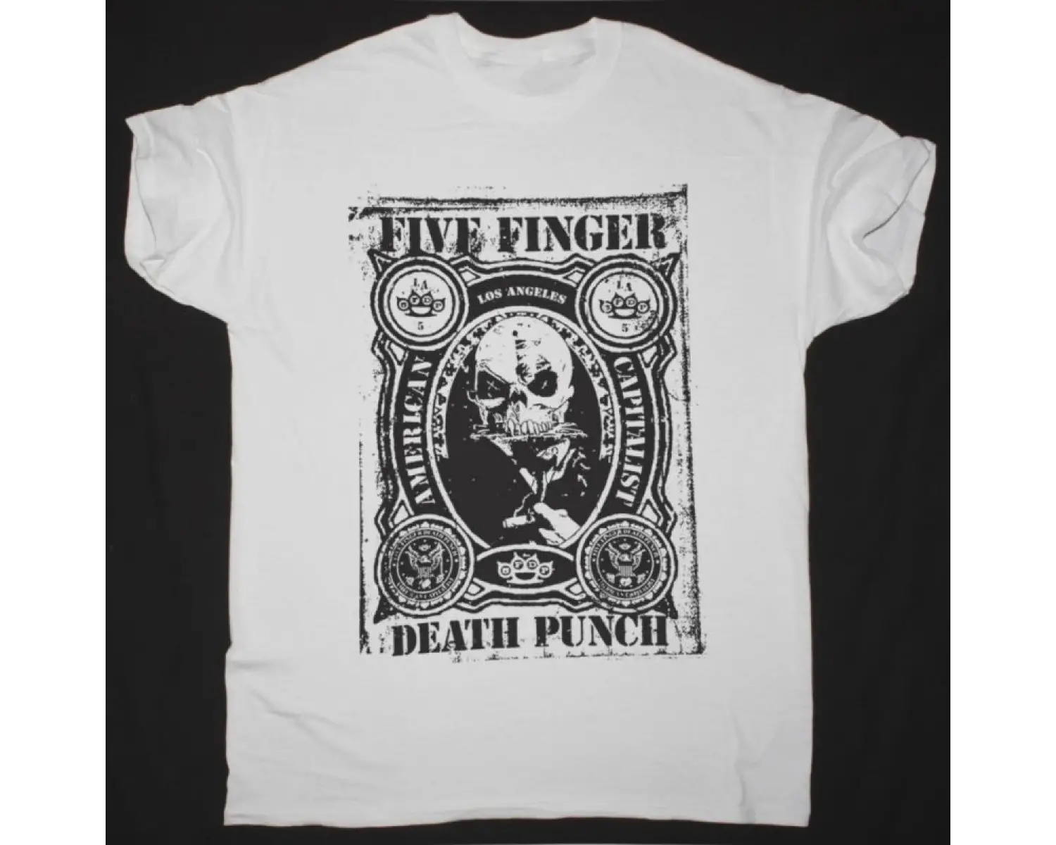 CIRCLE JERKS VINTAGE MOSH TEE NEW WHITE T-SHIRT ÖN BASKILI