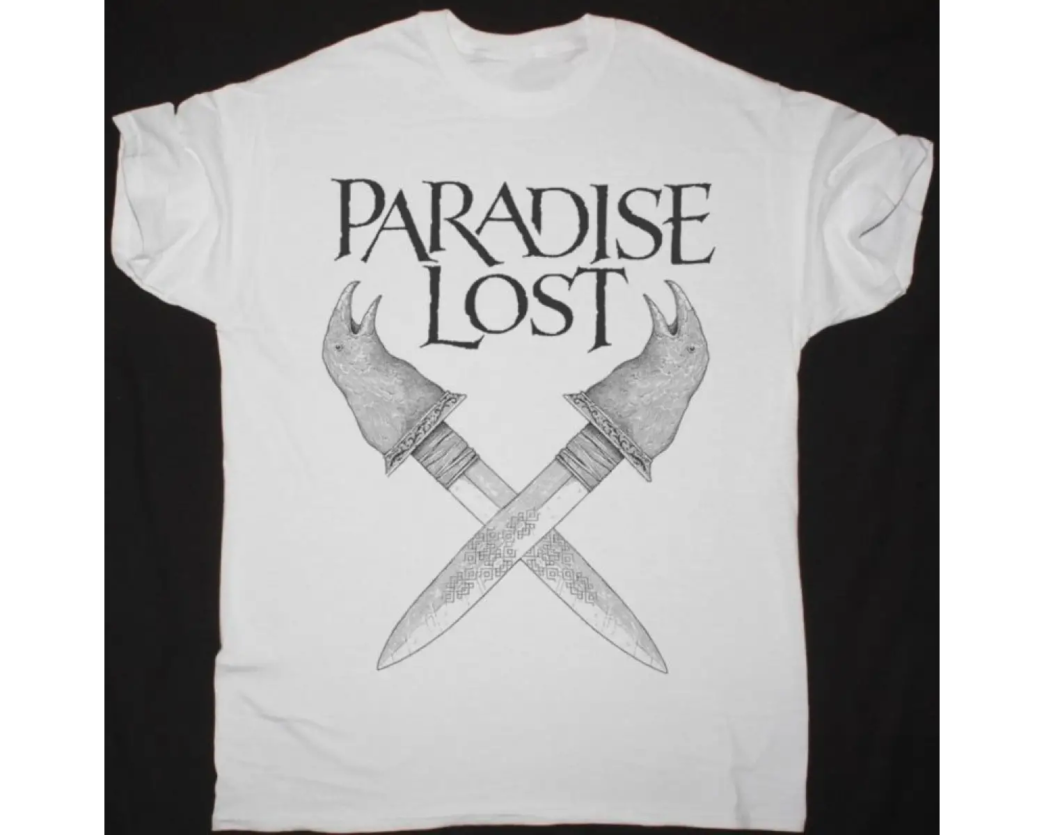 CLAN OF XYMOX HIDDEN FACES NEW BLACK T SHIRT ÖN BASKILI