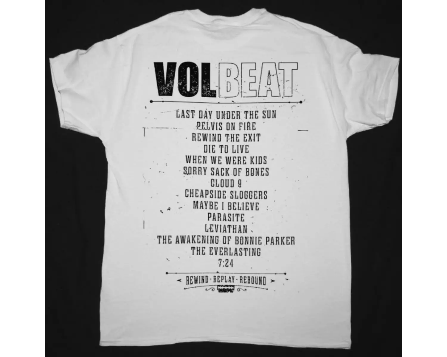CLAN OF XYMOX LOGO SHIRT NEW BLACK T SHIRT ÖN VE ARAKA BASKILI