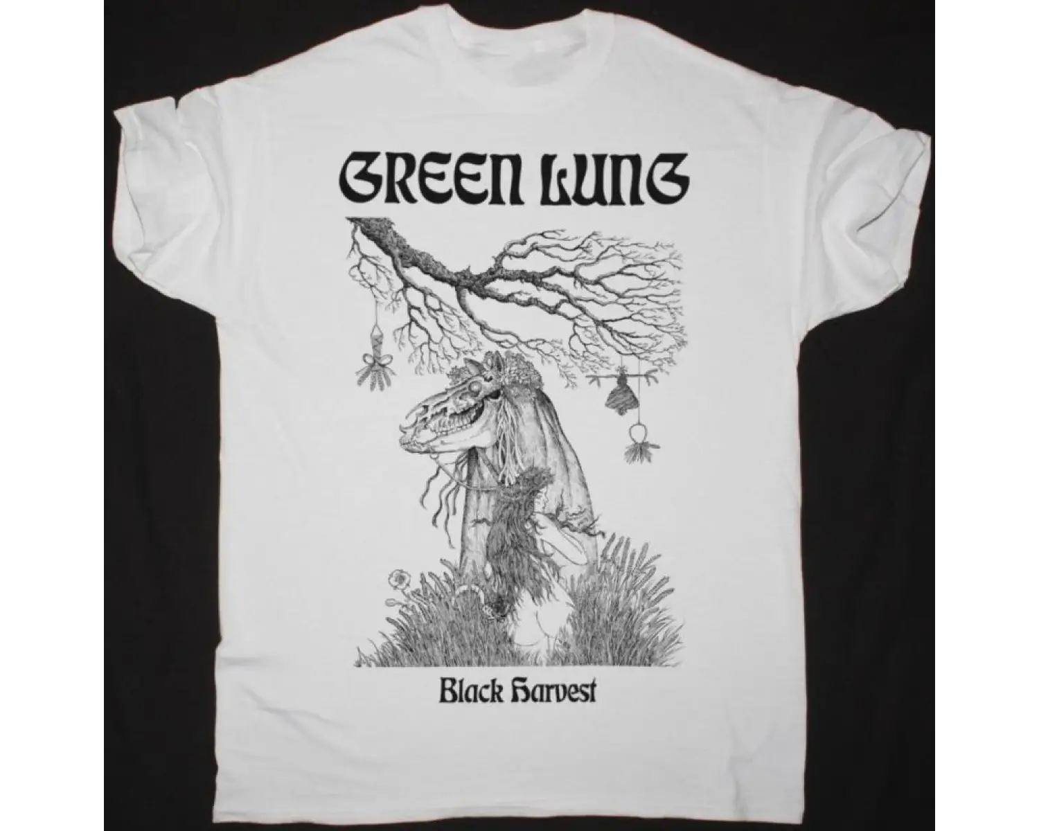 CLAN OF XYMOX SPIDER ON THE WALL NEW BLACK T SHIRT ÖN BASKILI