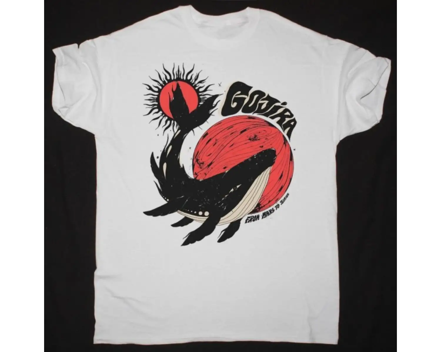 CLASH OF THE TITANS TOUR NEW WHITE T SHIRT ÖN BASKILI