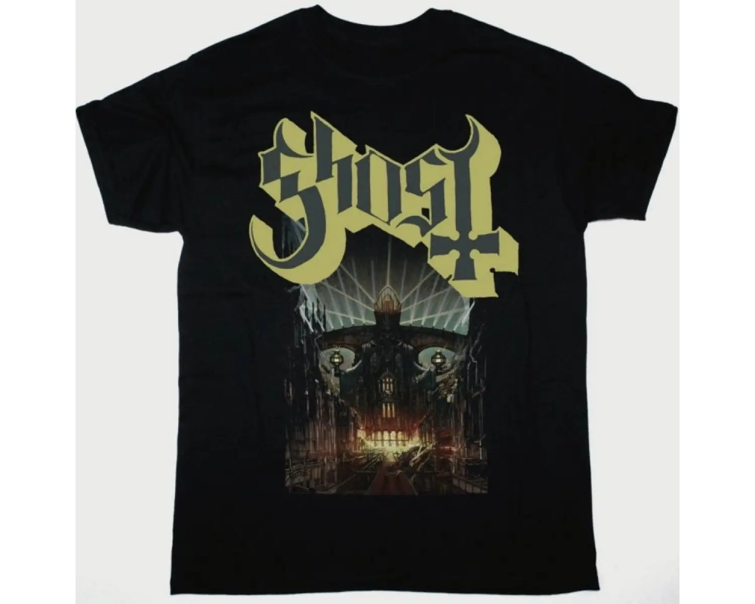 COIL ANAL STAIRCASE NEW BLACK T-SHIRT ÖN BASKILI