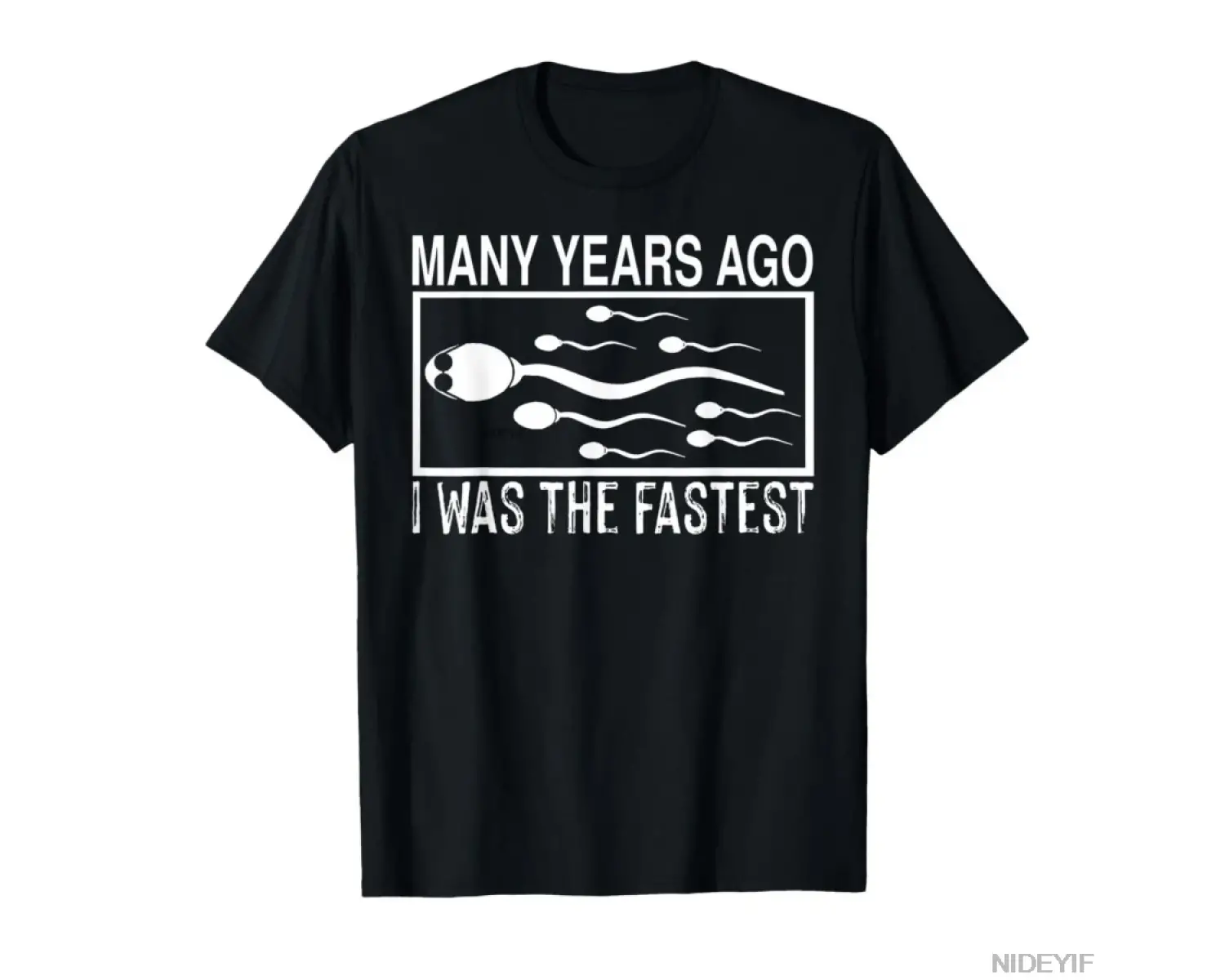 Çok Önce Ben En Hızlıydim Komik Meme Tişörtü Erkekler Kadınlar İçin %100 Pamuklu Tişörtler Kı