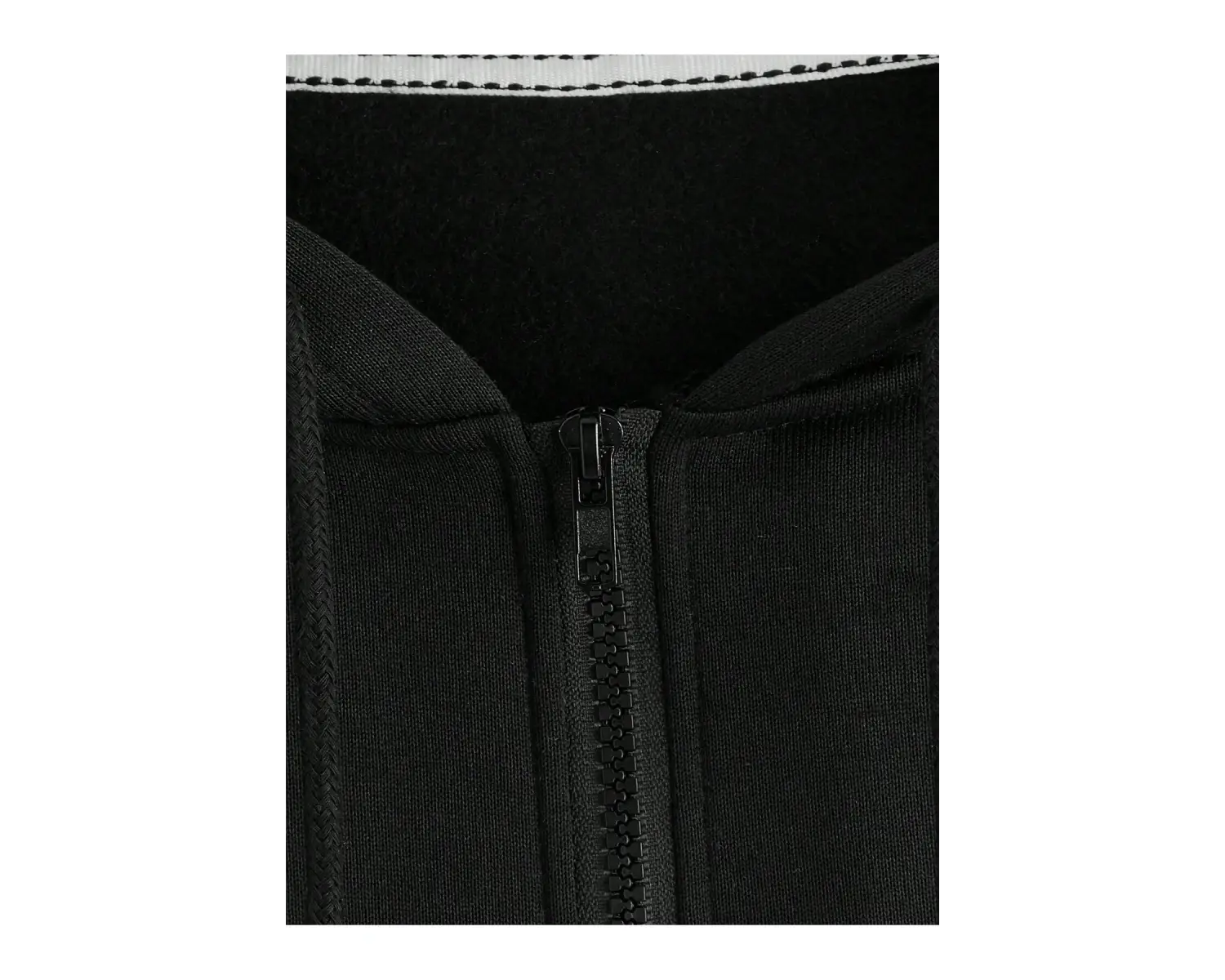 Coke serisi Slogan & Butterfly Print Drop Shoulder Drawstring Zipper Thermal Lined Hoodie