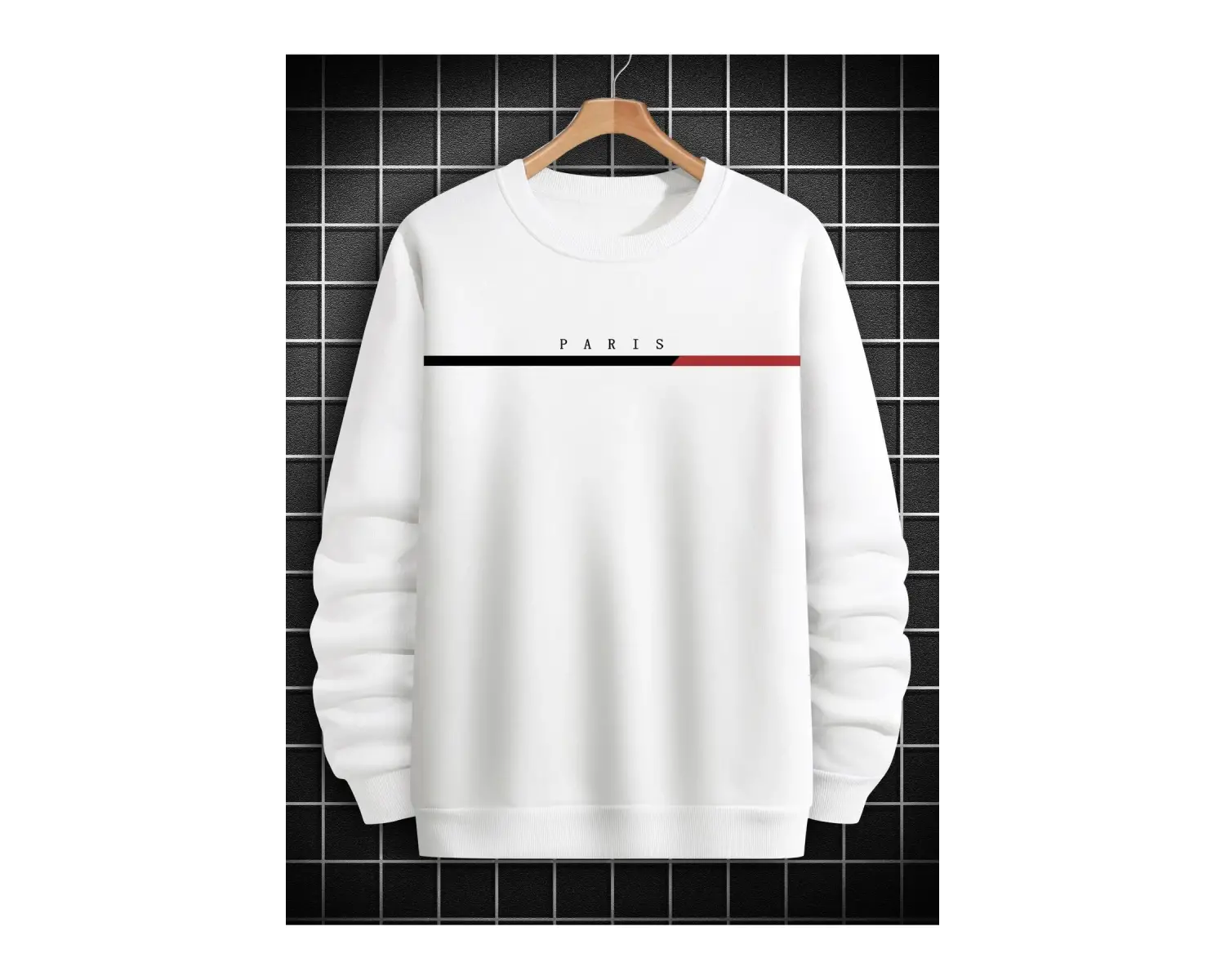 Coko serisi Manfinity Homme Letter Graphic Sweatshirt