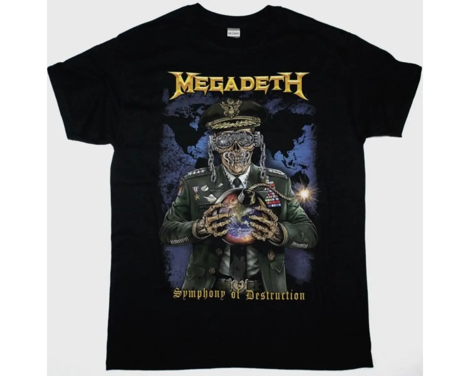 COMBICHRIST ONE FIRE NEW BLACK T-SHIRT ÖN BASKILI