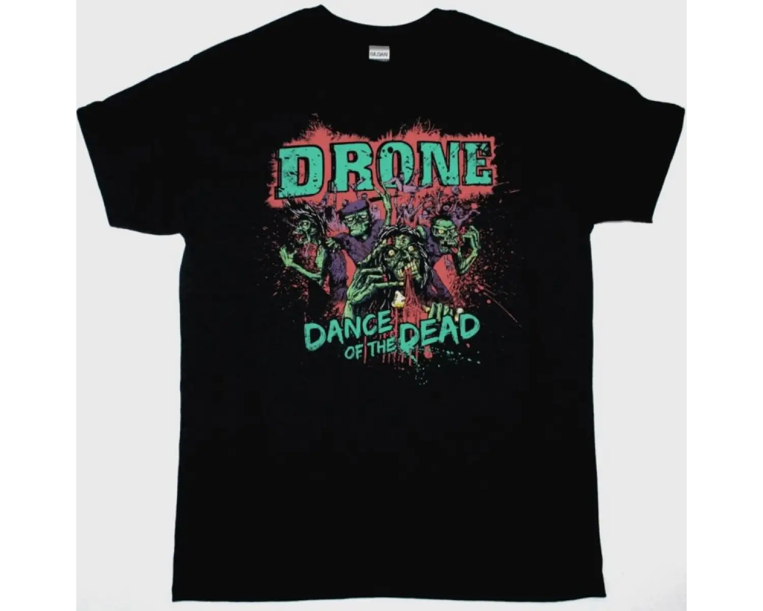 CONAN FIRE AND DEATH NEW BLACK T-SHIRT ÖN VE ARAKA BASKILI