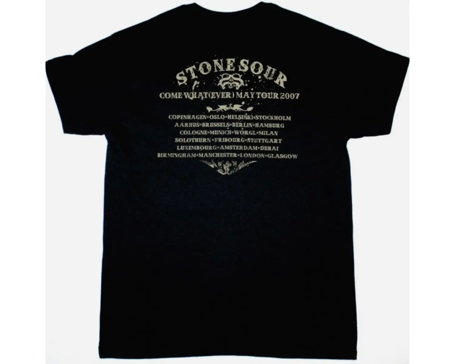 CONVERGE RAZOR BLADE NEW BLACK T SHIRT ÖN VE ARAKA BASKILI