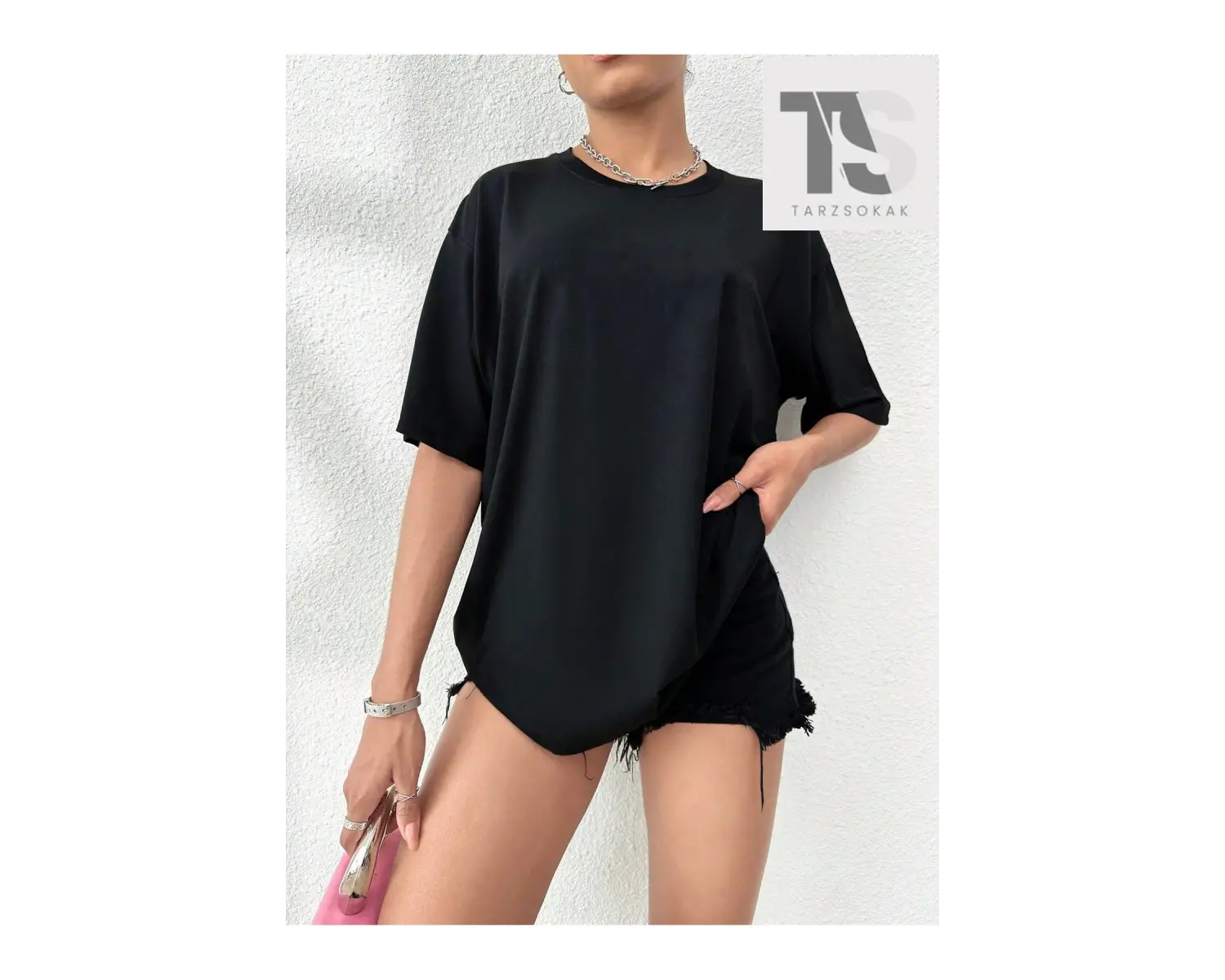 Coolane Basit Harf Baskılı Tişört