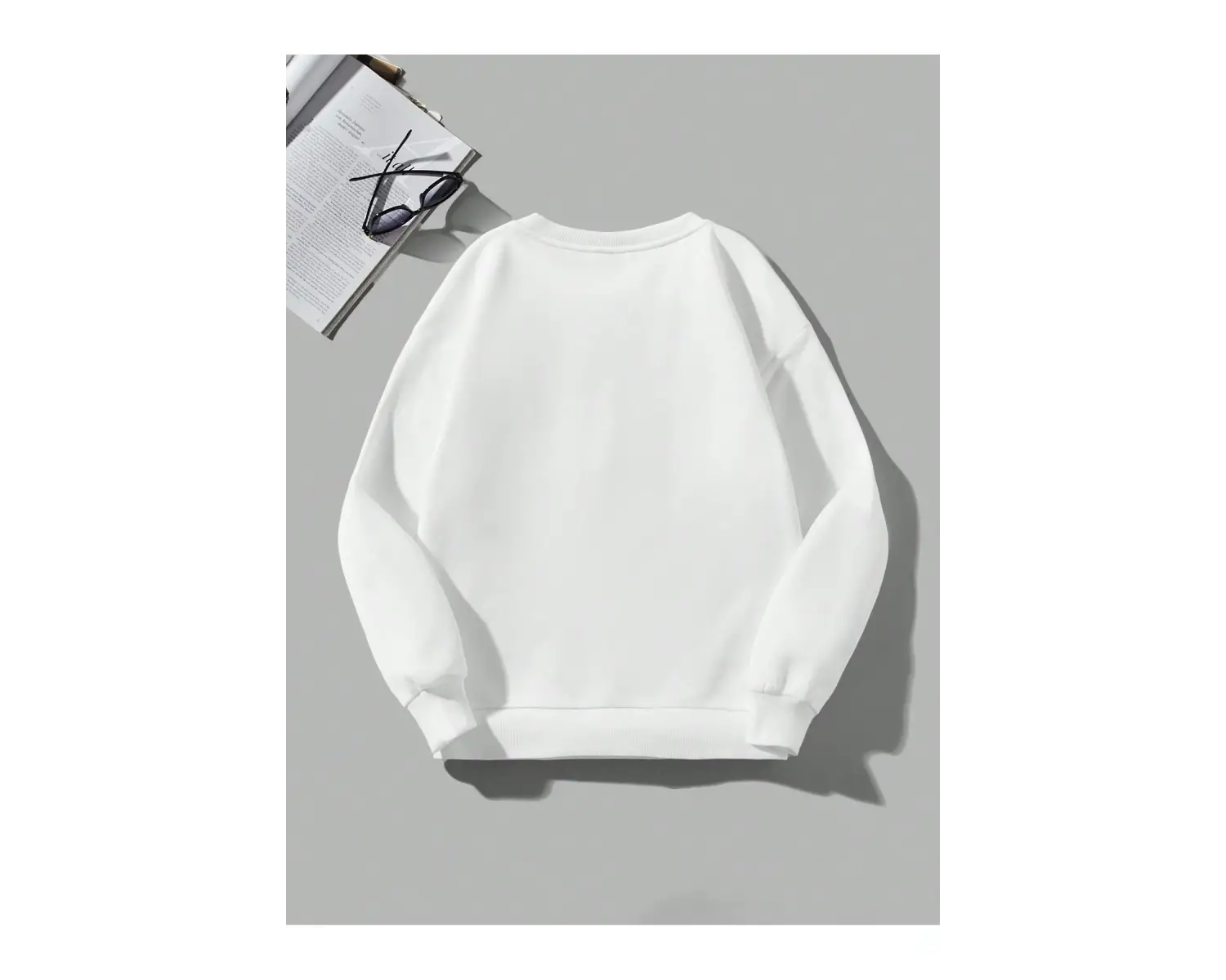 Coolane Bol Örümcek Desenli Sweatshirt Beyaz