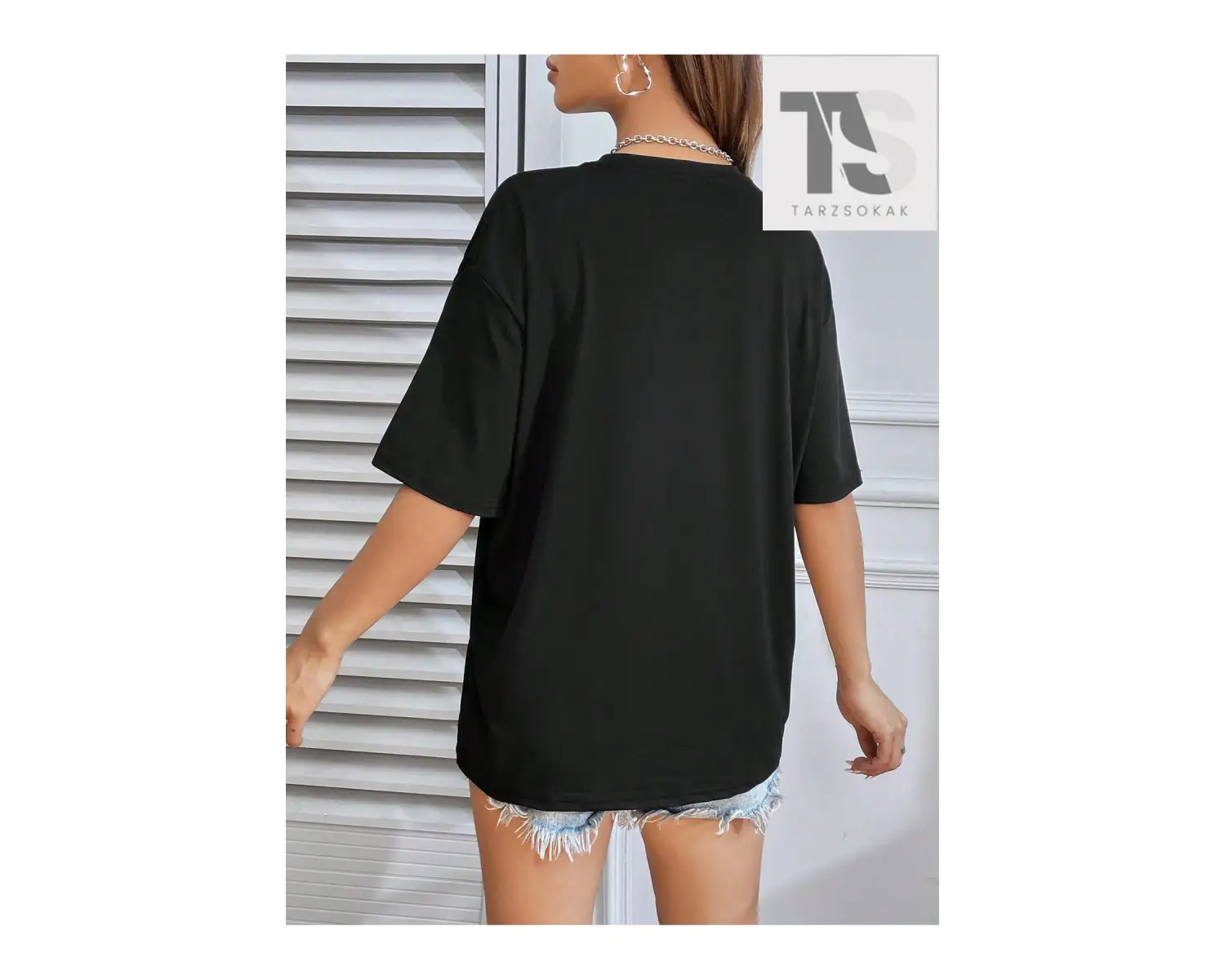 Coolane Düşük Omuz Harfli ve Kanatlı Oversize Tişört