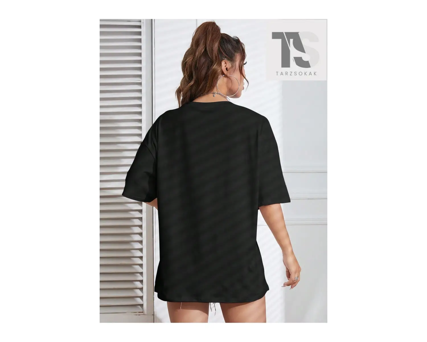 Coolane Düşük Omuz Harfli ve Kanatlı Oversize Tişört