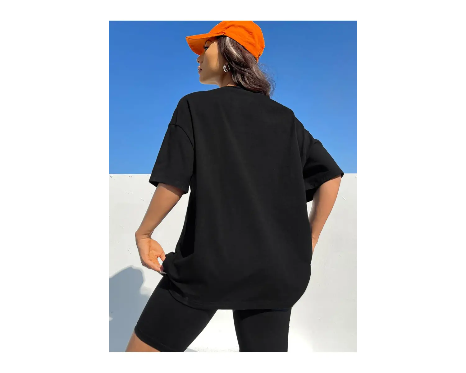 Coolane Kadın Günlük Basit Karikatür Mektup Baskı Kısa Kollu Yuvarlak Yaka Tişört, Yaza